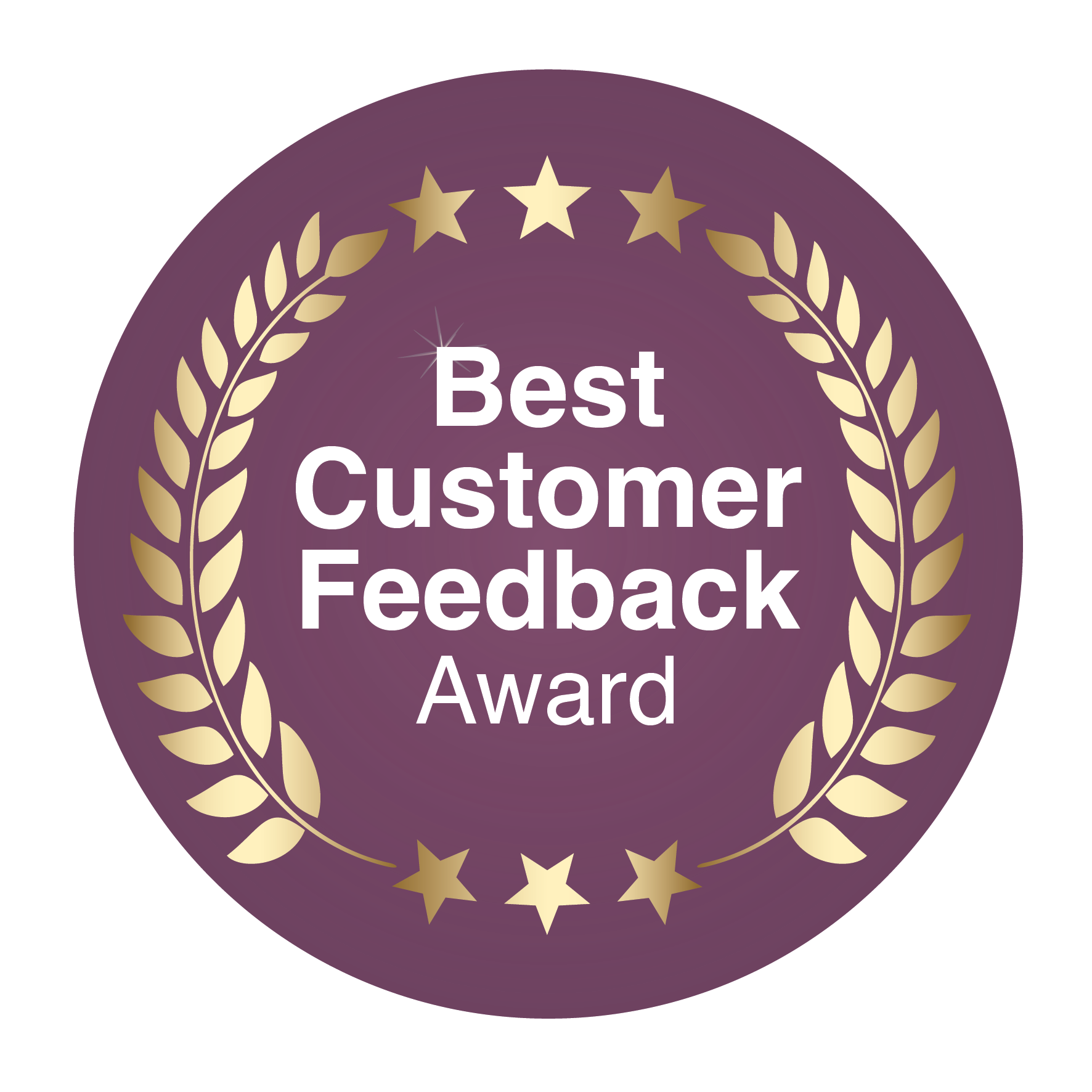 Best Customer feedback award from AurumCars to Rentx 