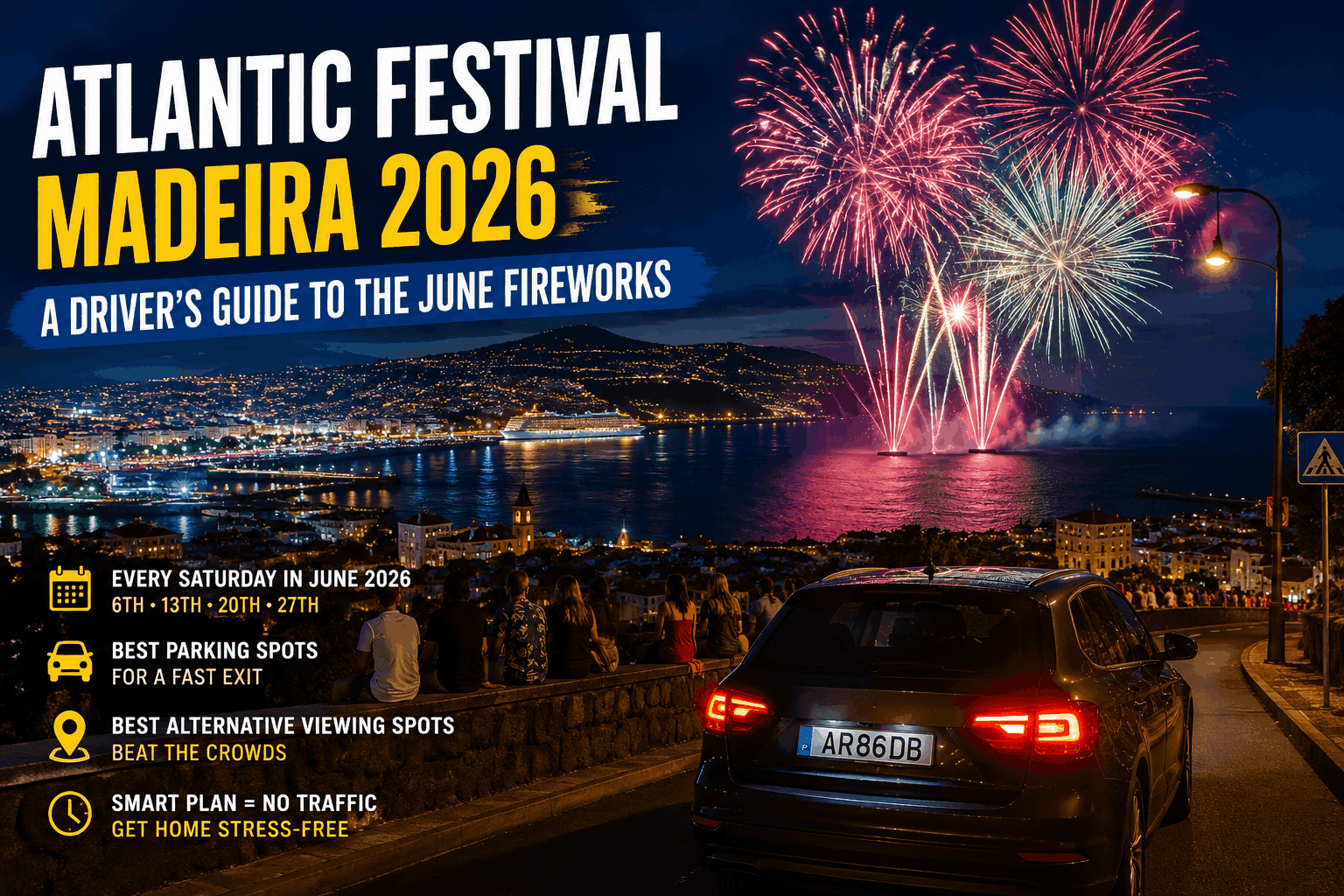 Atlantic Festival Madeira 2026: A Driver's Guide to the June Fireworks